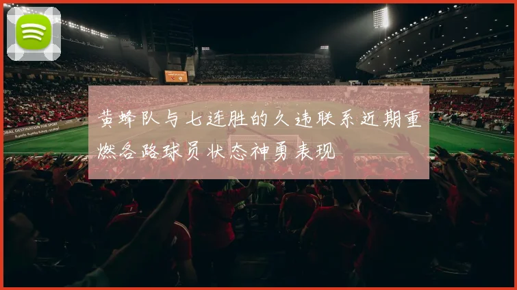 黄蜂队与七连胜的久违联系近期重燃各路球员状态神勇表现